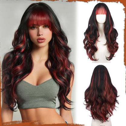 Peruca Sofeiyan Wavy Long Ombre Blonde 60 cm rezistenta la caldura