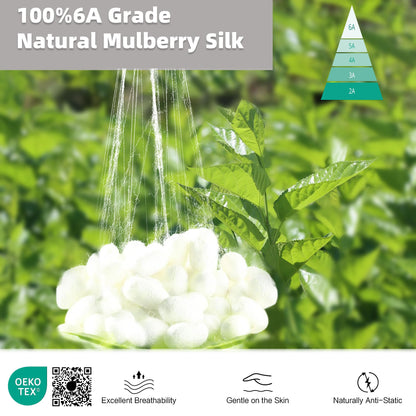 Husa perna townssilk HU-XI-201 matase mulberry 19 momme 40x60 cm
