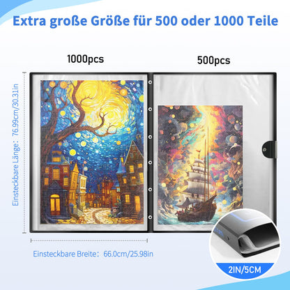 Accesoriu puzzle Truwheelz Mid-PTJ-DE 20 compartimente, magnetic