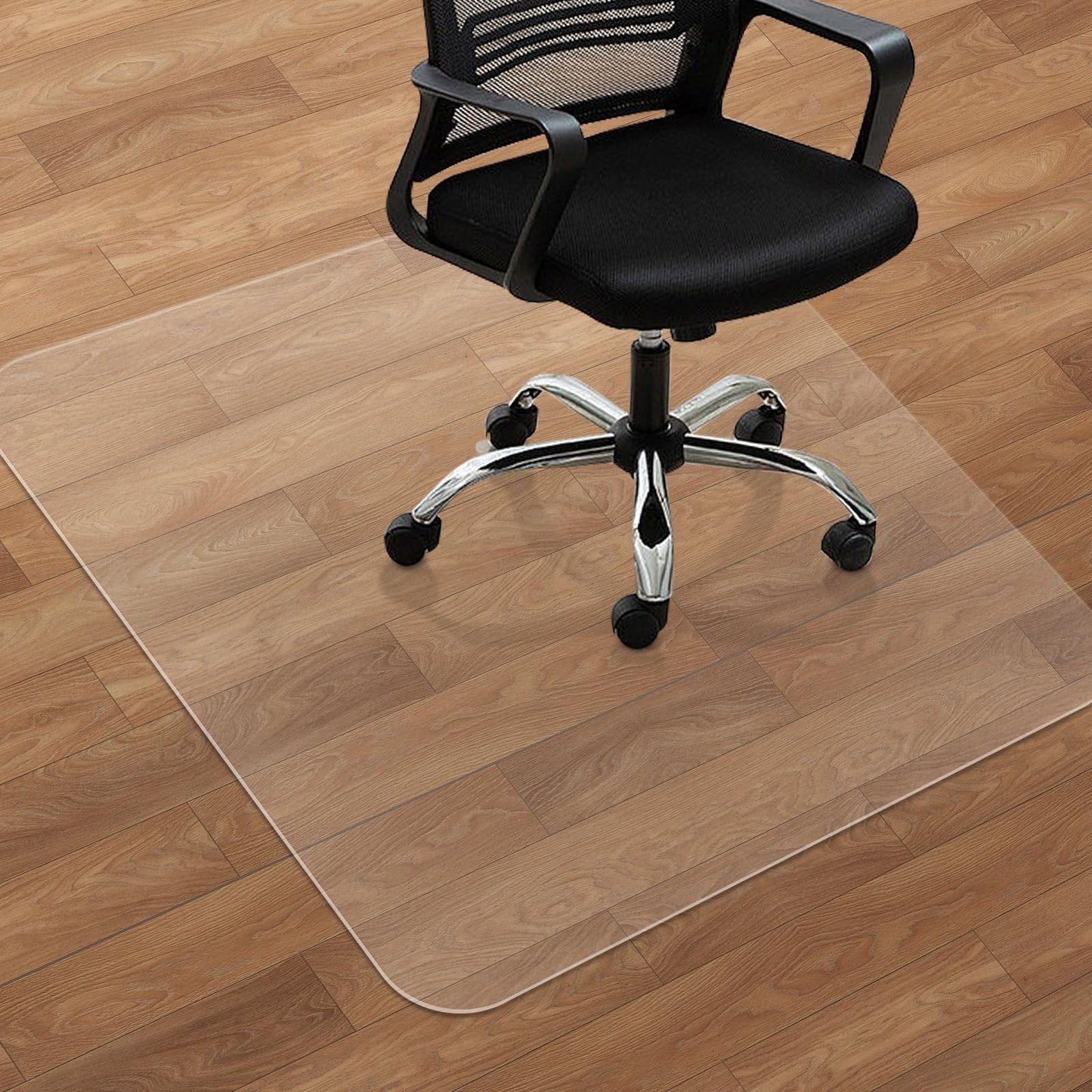 Covoras scaun SHAREWIN Clear 115 x 135 cm PVC pentru podele dure