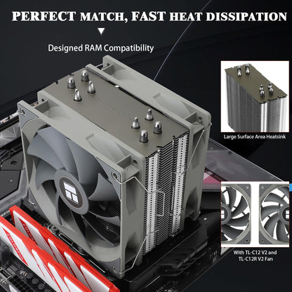 Cooler Procesor Thermalright Assassin Spirit 120 V2 Plus CPU Air Cooler