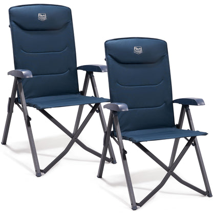 Scaune camping TIMBER RIDGE EU-JAAP-RC-5022 pliabile, 150 kg, 4 pozitii