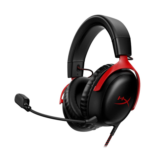 Casti gaming HyperX Cloud III Wired 53mm, microfon noise-cancelling