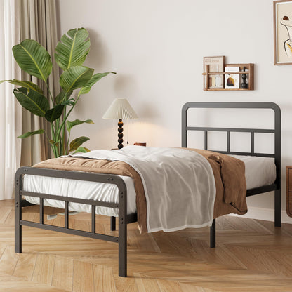 Pat 200x150 Yicensen King Size Cadru Metalic 46cm Negru