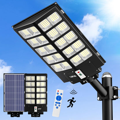 Lampa stradala solara JAYNLT Y-8200W cu senzor de miscare, marimea L