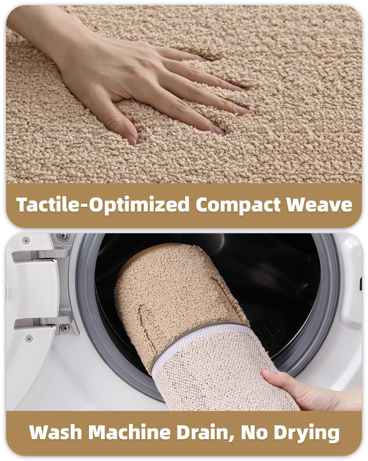 Covoras baie COLOR&GEOMETRY Bath Mat 44 x 76 cm antiderapant