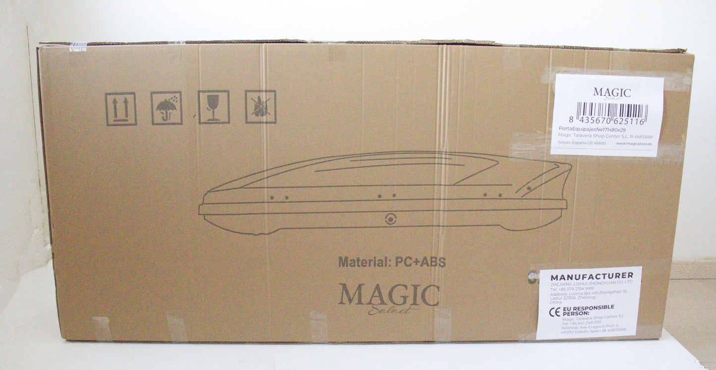 Cutie portbagaj auto MAGIC SELECT 600 L, montaj pe plafon