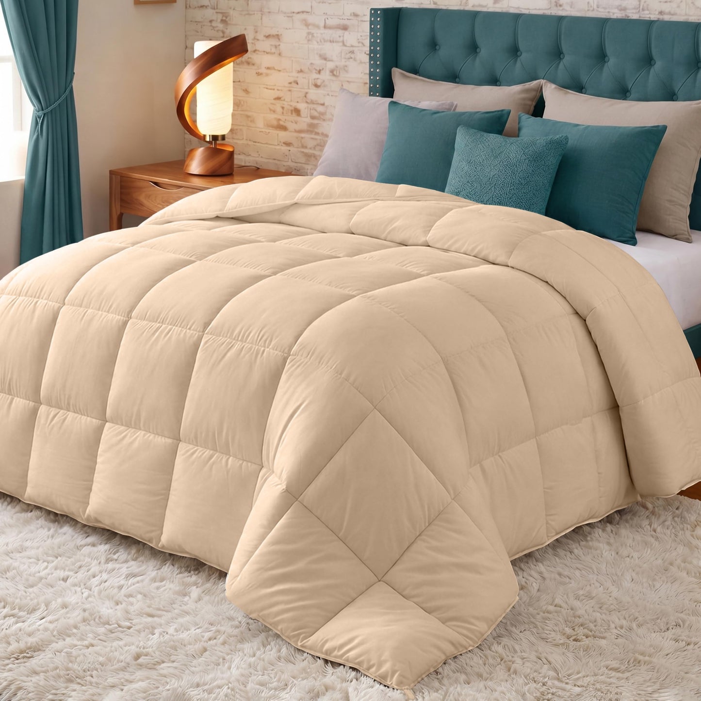 Pilota Utopia Bedding EU0021 200 x 200 cm microfibra alba