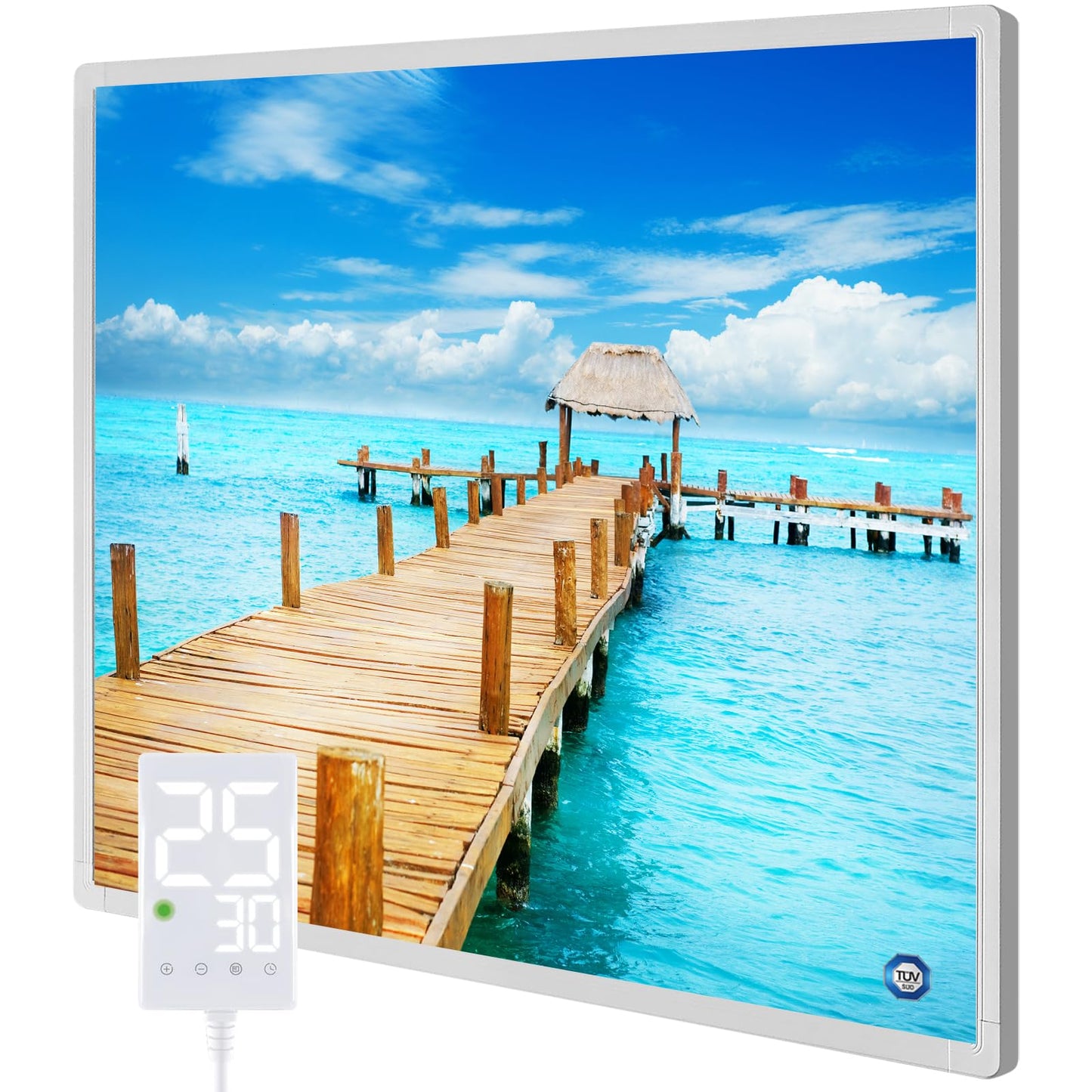 Incalzitor Infrared Hocosyme 1000W Lake, Termostat Tactil