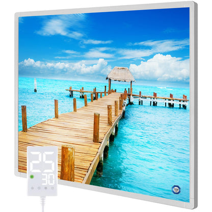 Incalzitor Infrared Hocosyme 1000W Lake, Termostat Tactil