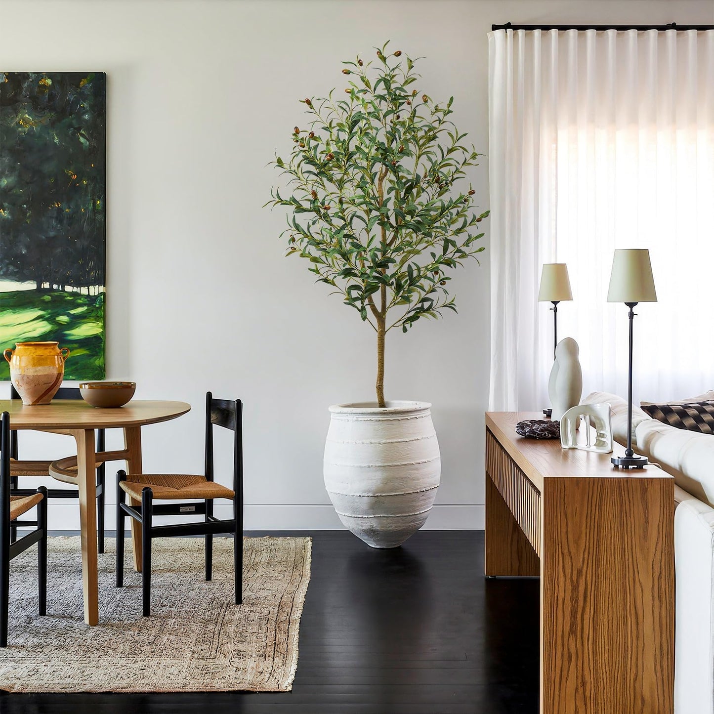Planta artificiala maslin Guheake Olive Tree 5FT decor interior verde