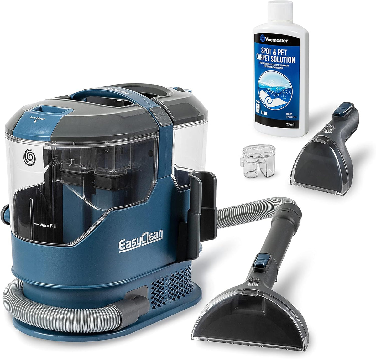 Aspirator cu spalare Vacmaster SCA0801 pentru covoare si tapiterie, 0.5 L, 800 W