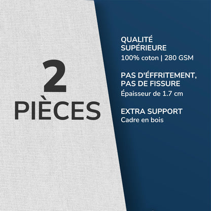 Panza pictura Zenacolor Set 2 150x100 cm bumbac 280 GSM