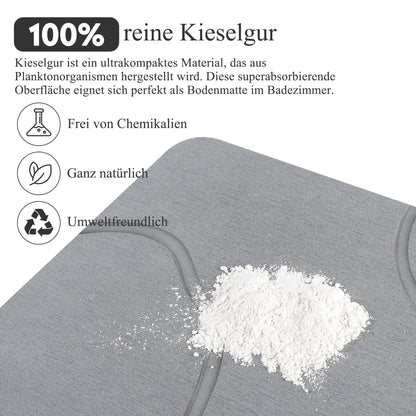 Covoras baie CARBURATEUR Stone Bath Mat 40x60 cm antiderapant