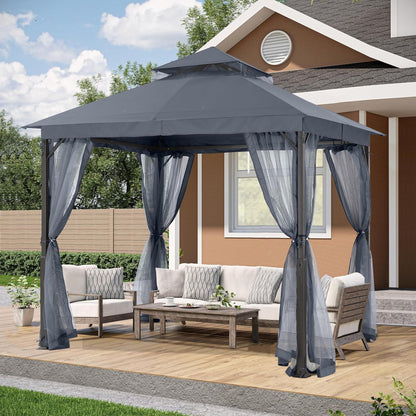 Foisor ABCCANOPY DP Gazebo26 2.5x2.5 m, plasa, impermeabil