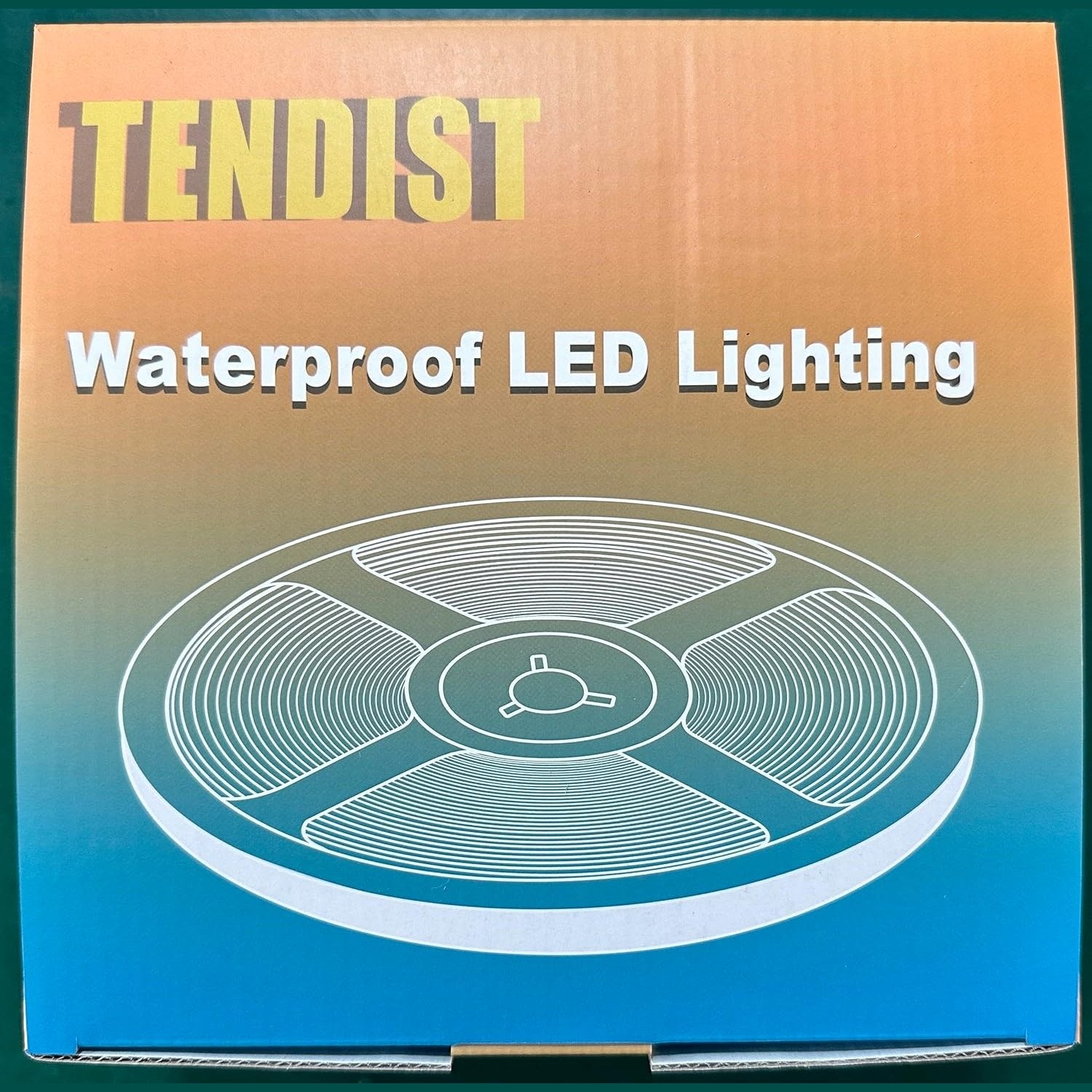 TENDIST 20 m RGB IP68 Neon Flexible LED Strip, WiFi Waterproof Outdoor LED Strip Compatible with Alexa, 120 LEDs/Metre, DIY 24 V Neon LED Strip with Sync Music for Bedroom, Parties, Garden