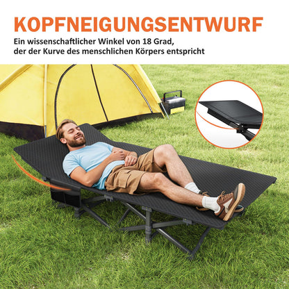 Pat camping ATORPOK SHOP DX-1 pliabil, 200 kg, gri