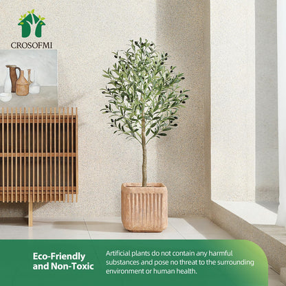 Planta artificiala maslin CROSOFMI Olive 120 cm decor interior exterior