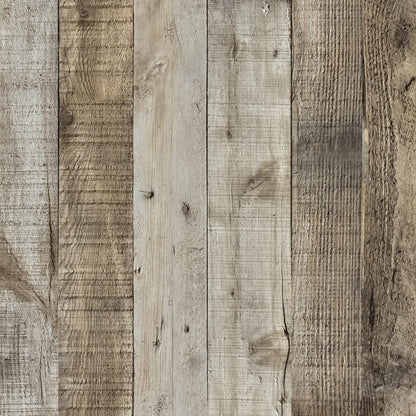 Tapet autoadeziv Abyssaly Wood Panel Wallpaper 90x300 cm impermeabil