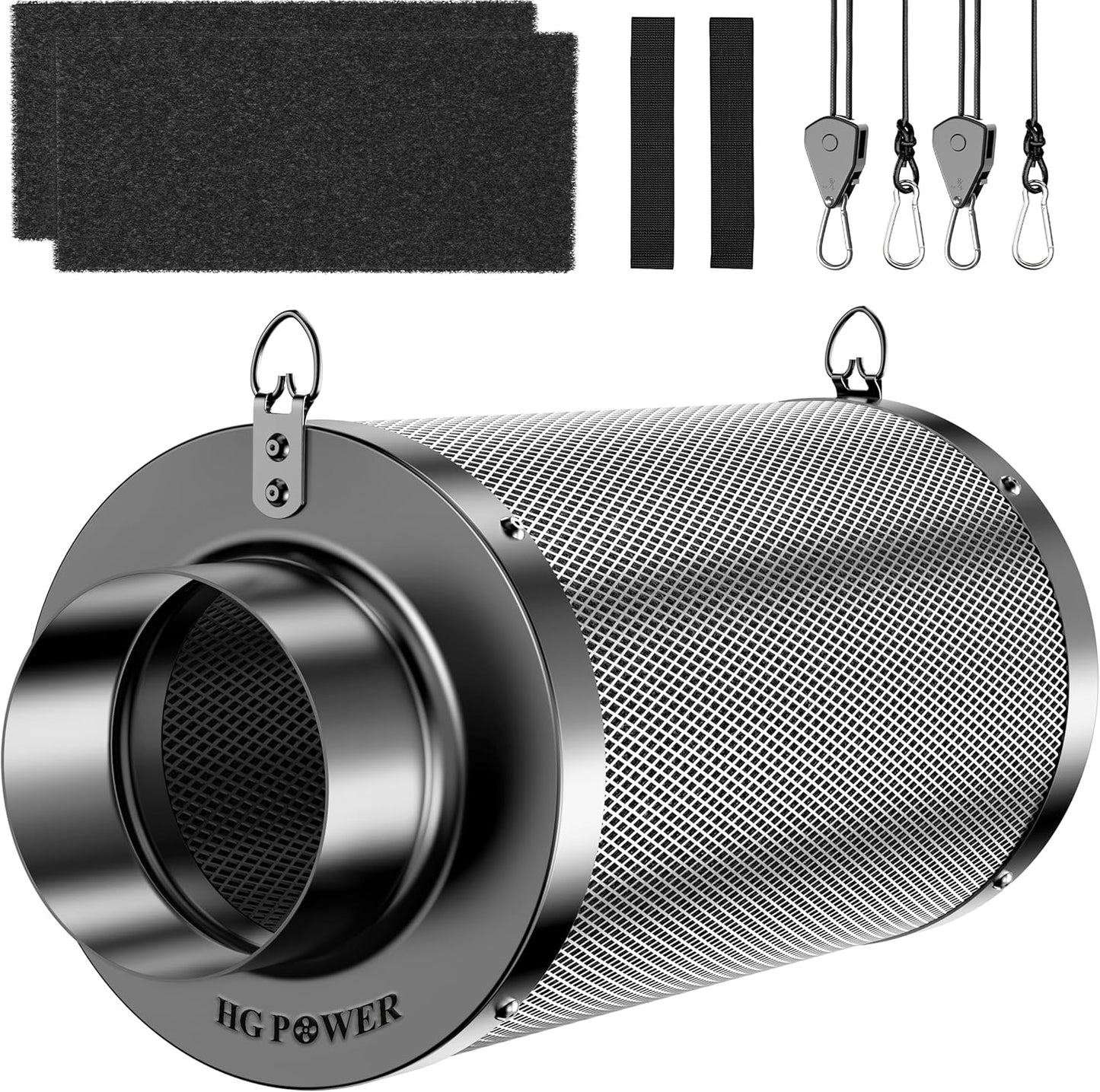 HG Power 4 Inch Air Carbon Filter 100 * 300