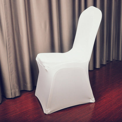 Husa scaun EMART Dining Chair Cover Alb elastica lavabila