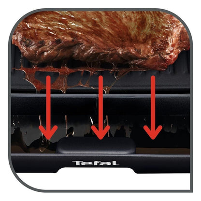 [RESIGILAT] Grill electric de masa Tefal Malaga TG3918, 1960 W, negru