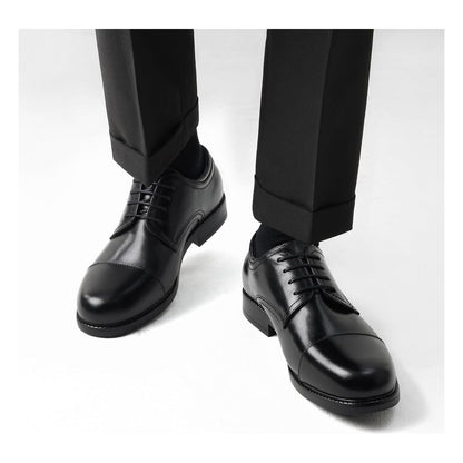 Pantofi barbatesti Bruno Marc cu siret, marimea 8 UK, negri