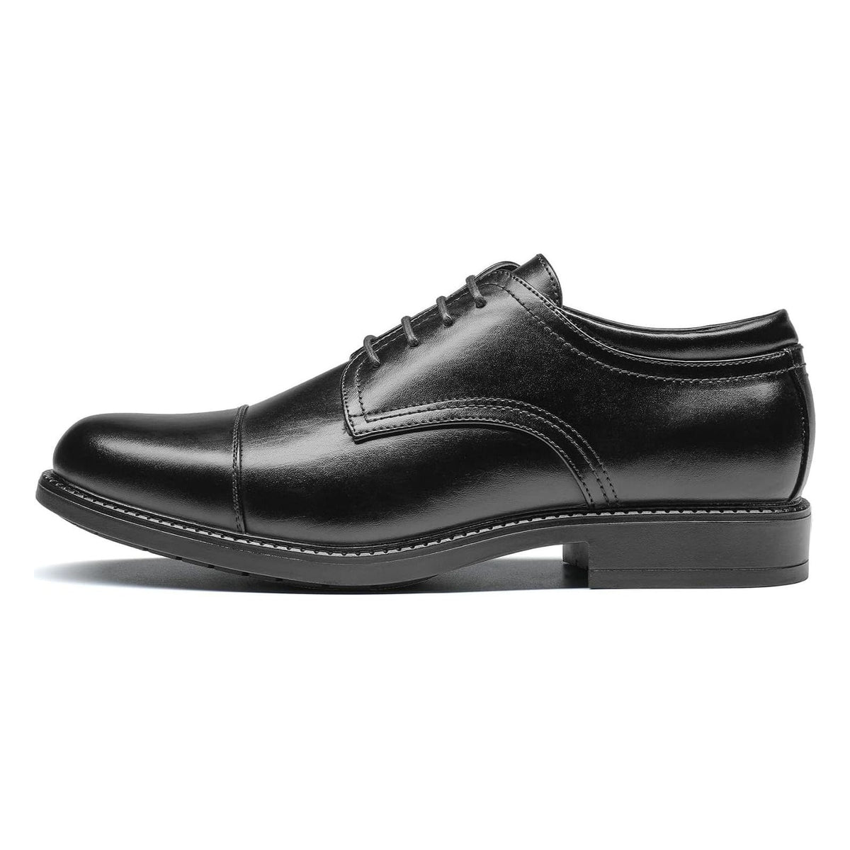 Pantofi barbatesti Bruno Marc cu siret, marimea 8 UK, negri