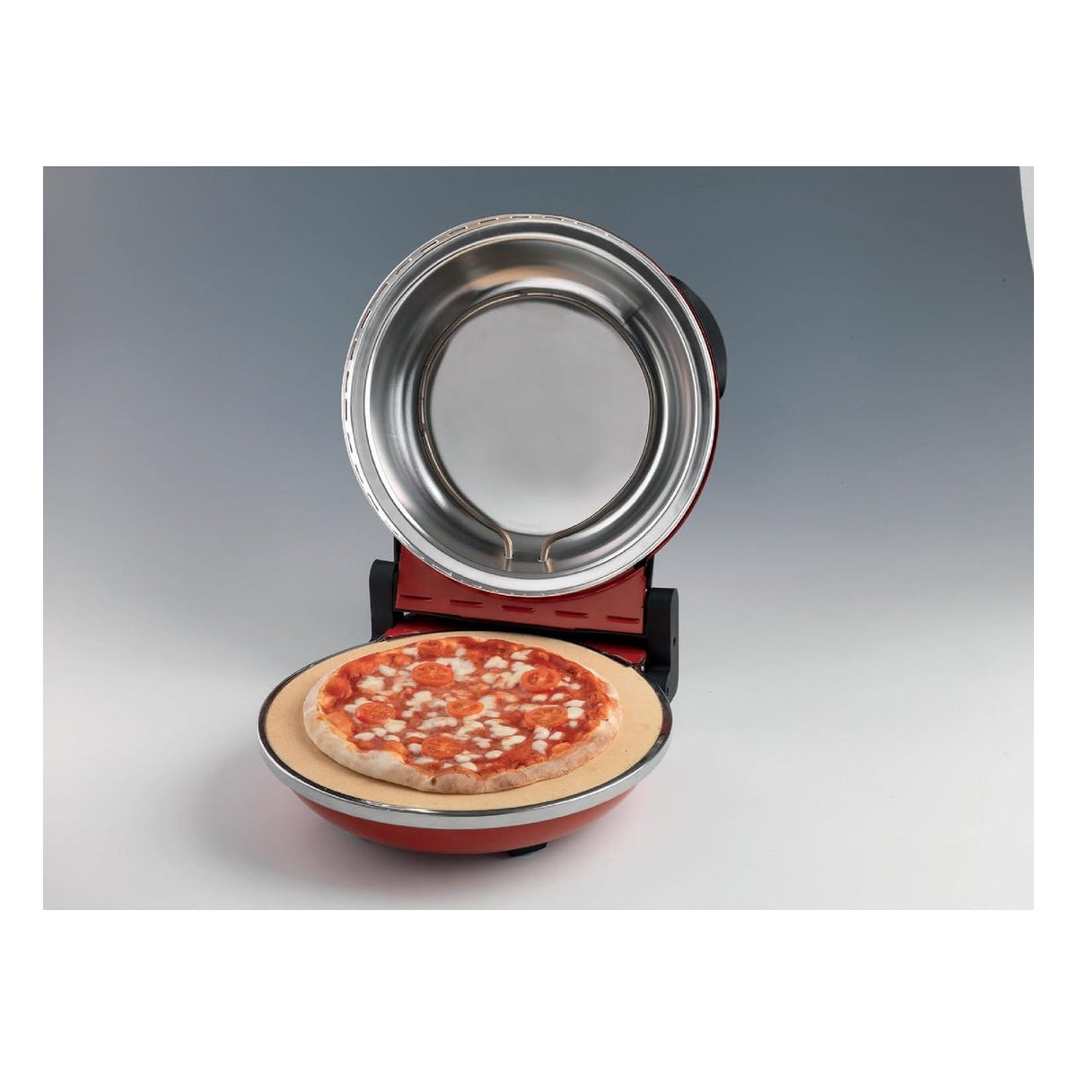 [RESIGILAT] Cuptor pentru pizza Ariete 909, 1200W, 400°C, 5 niveluri de gatire, rosu