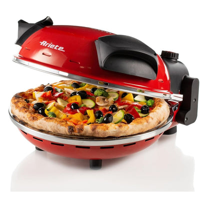 [RESIGILAT] Cuptor pentru pizza Ariete 909, 1200W, 400°C, 5 niveluri de gatire, rosu