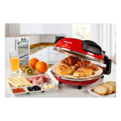 [RESIGILAT] Cuptor pentru pizza Ariete 909, 1200W, 400°C, 5 niveluri de gatire, rosu