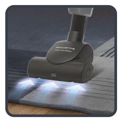 [RESIGILAT] Aspirator fara sac Rowenta Powerline Extreme Cyclonic RH8155, 750 W, negru-argintiu-galben