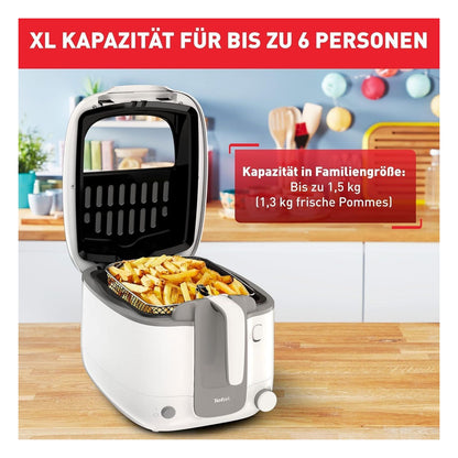 Friteuza Rowenta FR3100 Super Uno Access, 2,2 L, alb/gri