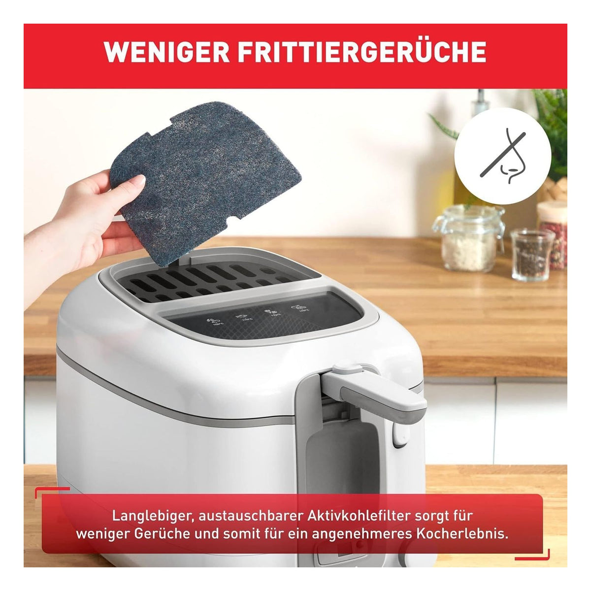 Friteuza Rowenta FR3100 Super Uno Access, 2,2 L, alb/gri