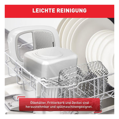 Friteuza Rowenta FR3100 Super Uno Access, 2,2 L, alb/gri