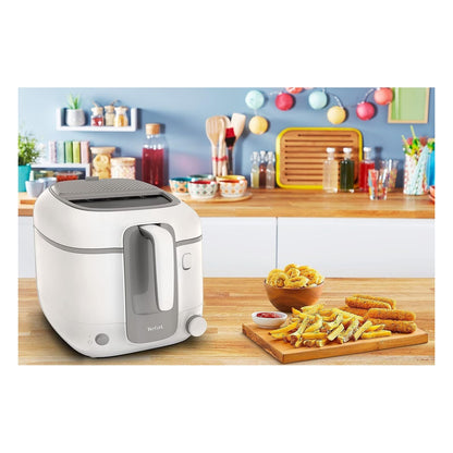 Friteuza Rowenta FR3100 Super Uno Access, 2,2 L, alb/gri
