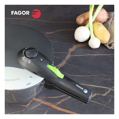 Oala sub presiune Fagor Commercial Rapid Xpress, 4 L, inox 18/10, compatibila cu inductie