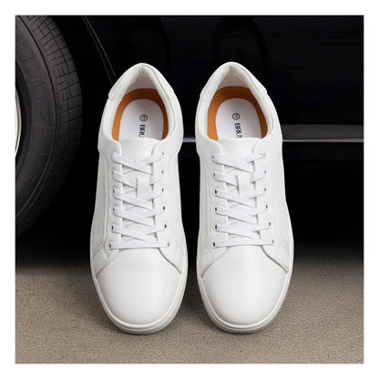 [RESIGILAT] Sneakers casual barbati Bruno Marc albi, marimea 9.5
