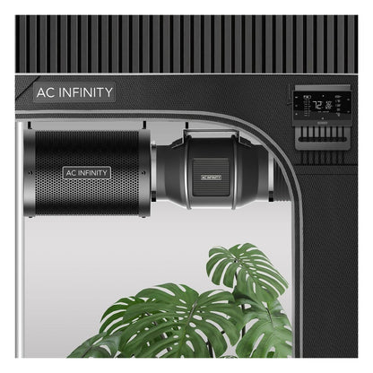 Set de ventilatie AC Infinity PRO 100 mm cu controler climatic