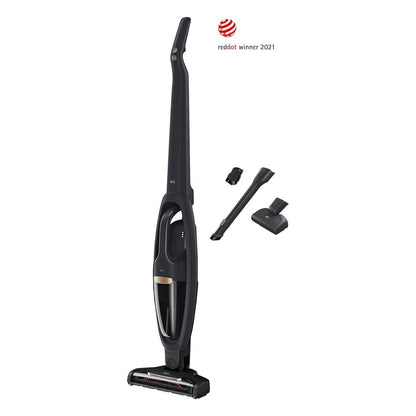 [RESIGILAT] Aspirator vertical fara fir AEG QX6 2 in 1, cu perie pentru par de animale, gri