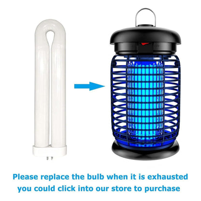 Lampa electrica anti-insecte WUEAOA, UV 15 W, 4200 V, cu iluminare LED