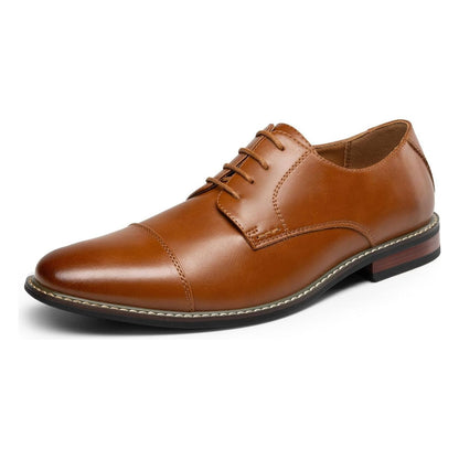 Pantofi Oxford cu siret Bruno Marc, marimea 43 UK, maro