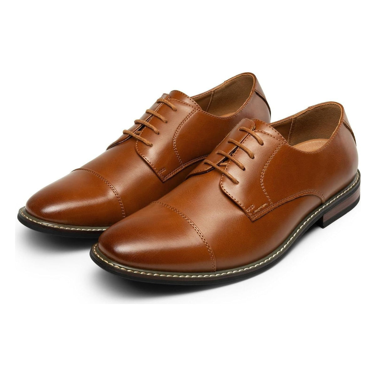 Pantofi Oxford cu siret Bruno Marc, marimea 43 UK, maro