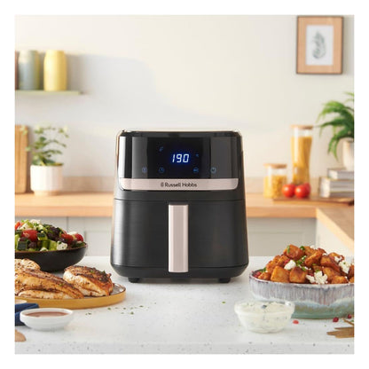 Friteuza cu aer cald Russell Hobbs Satisfry Rapid Air, 4,3 L, neagra