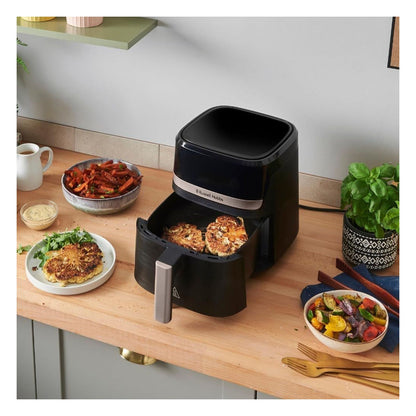 Friteuza cu aer cald Russell Hobbs Satisfry Rapid Air, 4,3 L, neagra