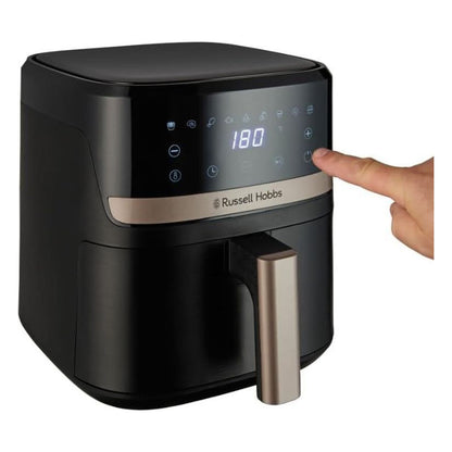 Friteuza cu aer cald Russell Hobbs Satisfry Rapid Air, 4,3 L, neagra