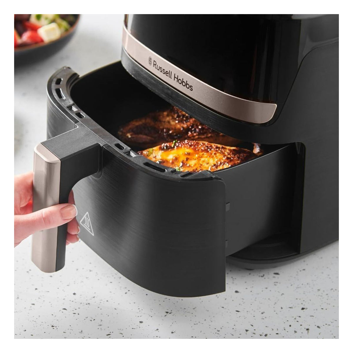 Friteuza cu aer cald Russell Hobbs Satisfry Rapid Air, 4,3 L, neagra