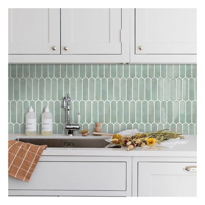 Placii autoadezive 3D Commomy din vinil, verde lime, set 10 bucati