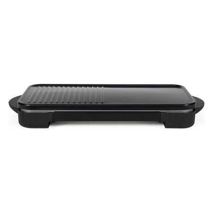 Aparat 2 in 1 pentru clatite si gratar Livoo feel good moments, 1500 W, cu 2 placi detasabile fara PFAS