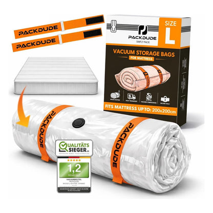 Sac de vid PACKDUDE Large pentru saltele de pana la 200 x 200 cm, 250 x 240 cm